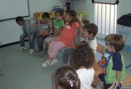 Cuineres fam una jornada amb els  nens i nenes de 3 a 5 anys.