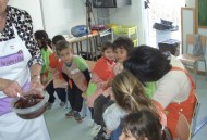 Altra vegada amb els petits de 3 a 5 anys a l'escola Els Estanys