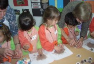 Altra vegada amb els petits de 3 a 5 anys a l'escola Els Estanys