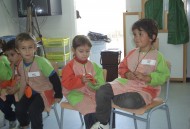 Altra vegada amb els petits de 3 a 5 anys a l'escola Els Estanys