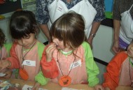 Altra vegada amb els petits de 3 a 5 anys a l'escola Els Estanys
