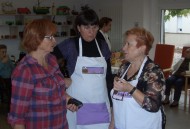 Panellets a la residència Gent Gran de Sils