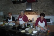 Taller de cocina en Santa Eugenia  de Gerona