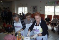 Taller de cocina en la  Residencia de Sils