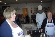 Taller de cocina en la  Residencia de Sils