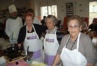 Taller de cocina en la  Residencia de Sils